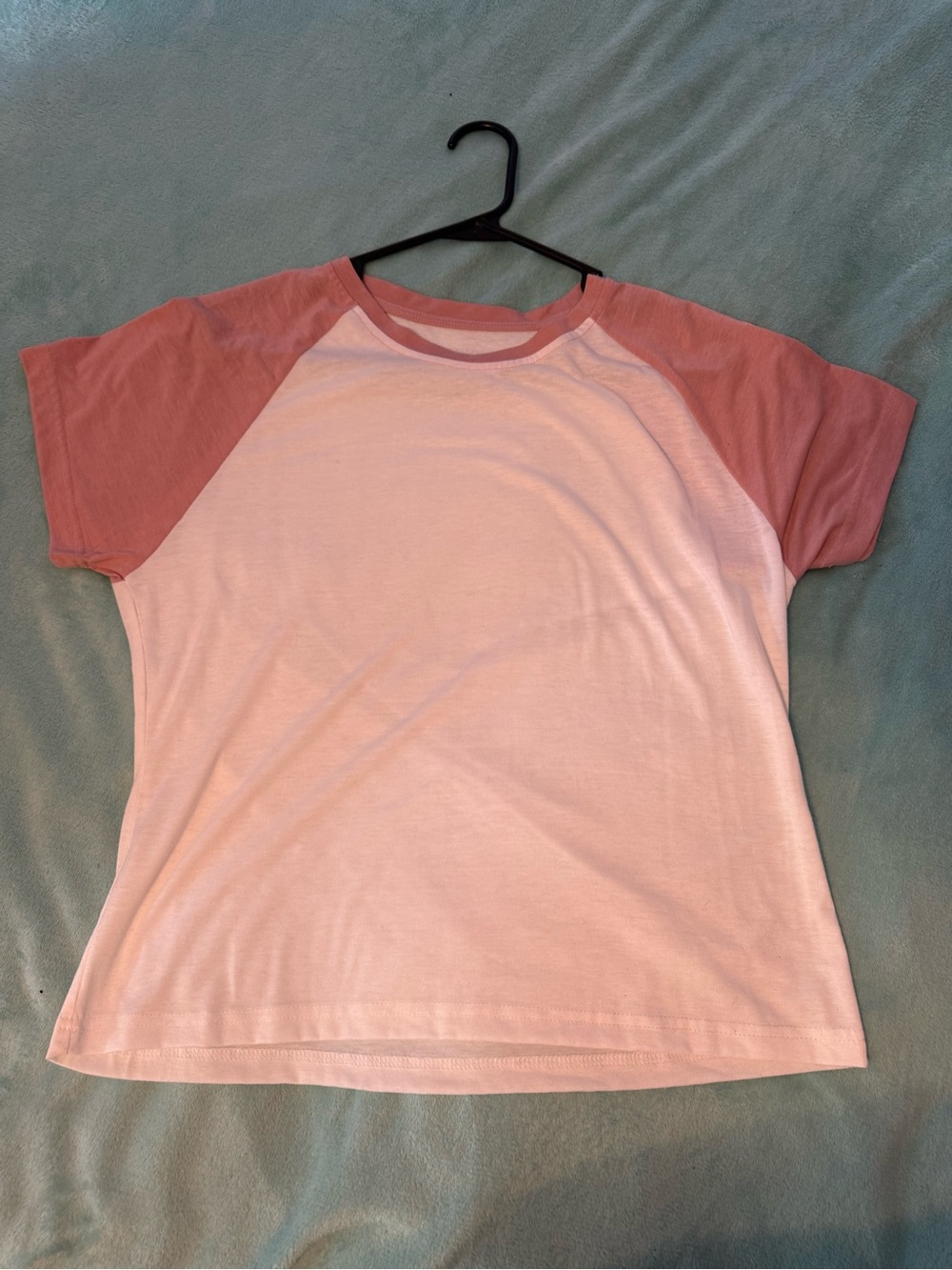 Women/teen Short Sleeve Tee Light Pink